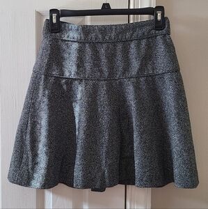 Banana Republic Charcoal Skater Skirt